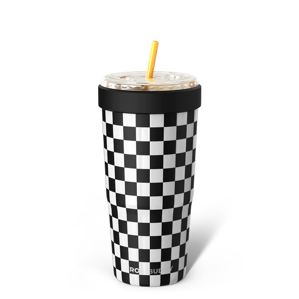 To-Go Buddy - Black & White Checkered
