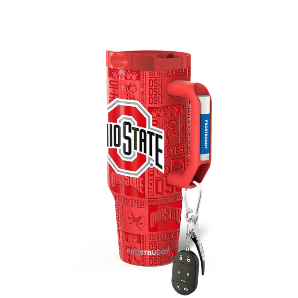 Thicc Buddy 40oz - Ohio State Buckeyes, Legacy — thicc40-ohiostate3dred-one