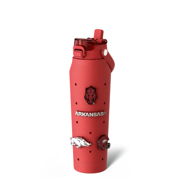 Bottle Buddy 32oz, Arkansas Razorbacks, Skin + Budz Bundle
