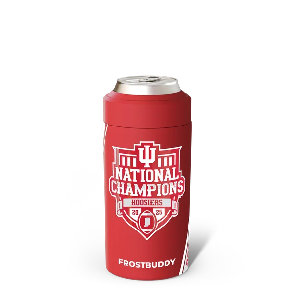 Universal Buddy, Indiana Hoosiers, CFB National Champs — c-c-crimson-ncaa-indiana-nc25-stripe-uni