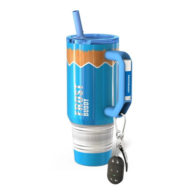 Thicc Buddy 40oz, Blue Pencil