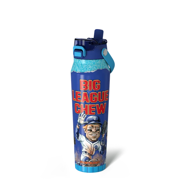 Bottle Buddy 32oz, Blue Raspberry Big League Chew