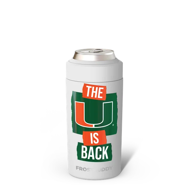 Universal Buddy, Miami Hurricanes, The U — c-c-white-ncaa-miami-nc25-theu-uni