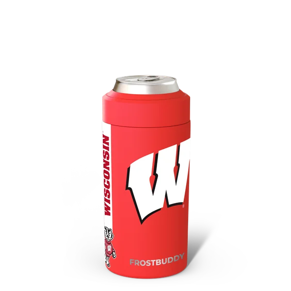 Universal Buddy, Wisconsin Badgers, Gameday — uni-red-ncaa-wisconsin-stripe