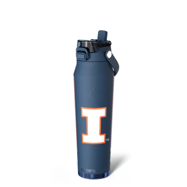 Bottle Buddy 32oz, Illinois Fighting Illini, Gameday